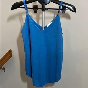 Cherish Electric Blue V-Neck Spaghetti Strap Cami